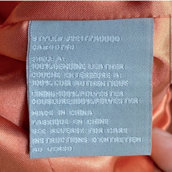 Vintage Guillaume Coral Orange Full Zip Embroidered Suede Jacket M - Picture 4 of 11